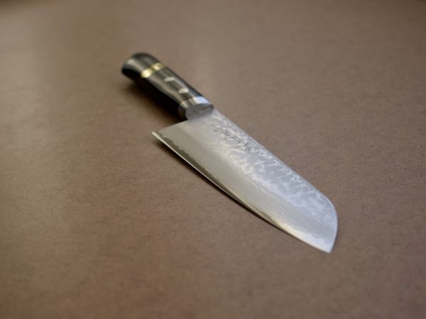 Masamitsu VG10 Santoku Hocho Handmade - Image 2